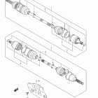 LT-A400F KingQuad 400FSi Передний привод