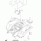 LT-A400F KingQuad 400FSi Rear fender (lt-a400fz l1 e28)