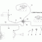 SCRAMBLER 500 4X4 - A11NG50AA Тормозные шланги