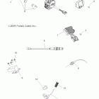 SCRAMBLER 500 4X4 INTL - A12NG50FA Выключатели и датчики и управляющие модули