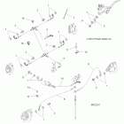 SPORTSMAN FOREST 850 - A12ZN8EFK Тормозные шланги