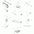 SPORTSMAN TOURING EPS 850 - A12DN8EAF/EAH/EAR Electrical, switches, sensors, ecu and control mod...