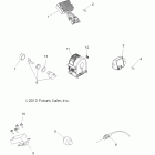 SCRAMBLER 500 4X4 - A11NG50AA Выключатели и датчики и управляющие модули