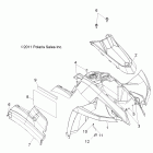 TRAIL BLAZER 330 INTL - A12NA32FA Переднее крыло