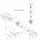 SPORTSMAN FOREST TRACTOR 500 - A12MN50ET/EX Engine, speed control