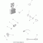 HAWKEYE 400 HO 2X4 - A11MB46FZ Электрика ,датчики и переключатели