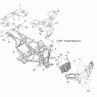 TRAIL BOSS 330 - A12EA32AA Chassis, frame, racks and bumper