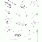 SPORTSMAN FOREST 850 - A12ZN8EFK Electrical, switches, sensors, ecu and control mod...