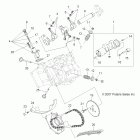 HAWKEYE 400 HO 2X4 - A11MB46FZ Распред вал и клапана