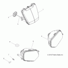 HAWKEYE 400 HO 2X4 - A11MB46FZ Головные фары