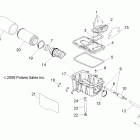 SCRAMBLER 500 4X4 INTL - A12NG50FA Воздушная система