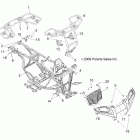 TRAIL BOSS 330 INTL - A11EA32FA Chassis, frame, racks and bumper