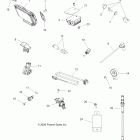SPORTSMAN FOREST 850 - A11ZX85FF Electrical, switches, sensors, ecu and control mod...
