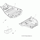 SPORTSMAN X2 550 INTL - A11TN55FA Body, skid plates
