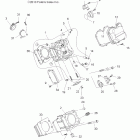 SCRAMBLER 500 4X4 - A11NG50AA Головка и цилиндр двигателя