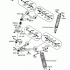 Mojave 250 (KSF250-A1) Подвеска