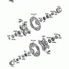 Mojave 250 (KSF250-A1) Переднее колесо