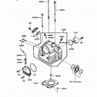 Bayou 185 (KLF185-A2) Головка цилиндра