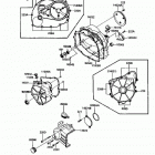 Bayou 185 (KLF185-A2) Крышки двигателя