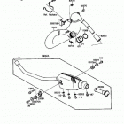 Tecate 4 (KXF250-A1) Глушитель