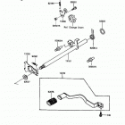 Bayou 185 (KLF185-A2) Механизм переключения передач