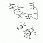 Bayou 185 (KLF185-A2) Масляный и водяной насос. фильтр масленый