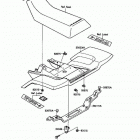 Tecate 4 (KXF250-A1) Заднее крыло