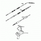 Tecate 4 (KXF250-A1) Тросы управления