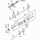 Bayou 185 (KLF185-A2) Валы и вилки переключения передач