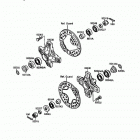 Tecate 4 (KXF250-A1) Переднее колесо