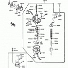 Bayou 185 (KLF185-A2) Карбюратор