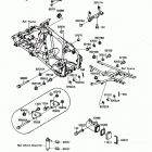 Tecate 4 (KXF250-A2) Frame fittings(kxf250-a2)