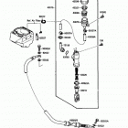 Tecate 4 (KXF250-A1) Задний торм цилиндр