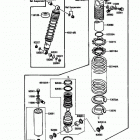 Tecate 4 (KXF250-A1) Амортизатор