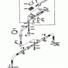 Mojave 250 (KSF250-A1) Главный тормозной цилиндр,передний