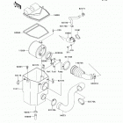 Mule 600 (KAF400-BEF) Воздухозаборник