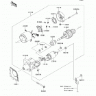 Mule 600 (KAF400-BEF) Стартер