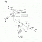Mule 610 4x4 XC Camo (KAF400-EEF) Подвеска