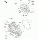 Mule 610 4x4 XC Camo (KAF400-EEF) Картер