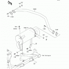 Mule 610 4x4 XC Camo (KAF400-EEF) Глушитель