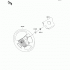 Mule 4010 Diesel 4X4 (KAF950-FDF) Steering wheel(fdf)