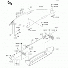 Mule 610 4x4 XC Camo (KAF400-EEF) Крылья