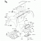 Mule 610 4x4 XC Camo (KAF400-EEF) Передний ящик