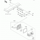 Mule 600 (KAF400-BEF) Фонарь