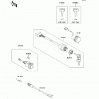 Mule 610 4x4 XC Camo (KAF400-EEF) Замок зажигания