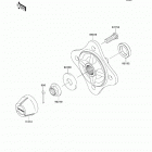 Teryx4 750 4x4 EPS (KRT750-ADFA) Rear hubs  /  brakes