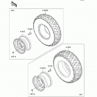 Teryx4 750 4x4 EPS (KRT750-ADFA) Wheels  /  tires