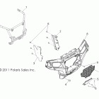 RANGER RZR XP INTL - R12JT9EFX Body, front bumper