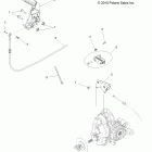 R11RC08LG POLARIS LSV 4X4 Brakes, park brake asm.