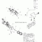 RANGER RZR XP INTL - R12JT9EFX Engine, throttle body and injector